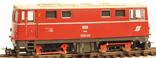 Ferro Train 205-403 - Austrian ÖBB 2095.03 diesel loco, signal red, Zell/S